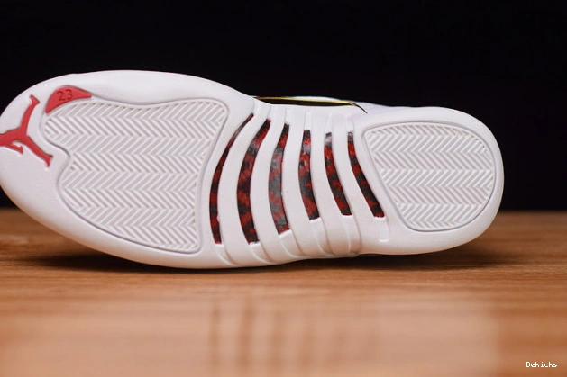 Reps BK red fiba air 12 jordan university 130690-107 white 1122